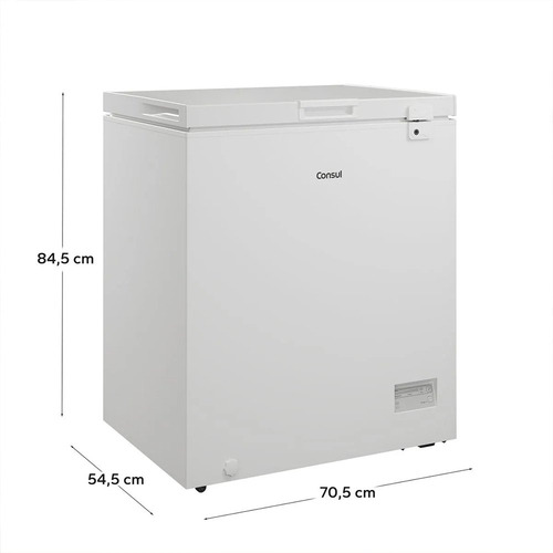 Freezer Horizontal Consul 142 Litros Cha14ab - Branco