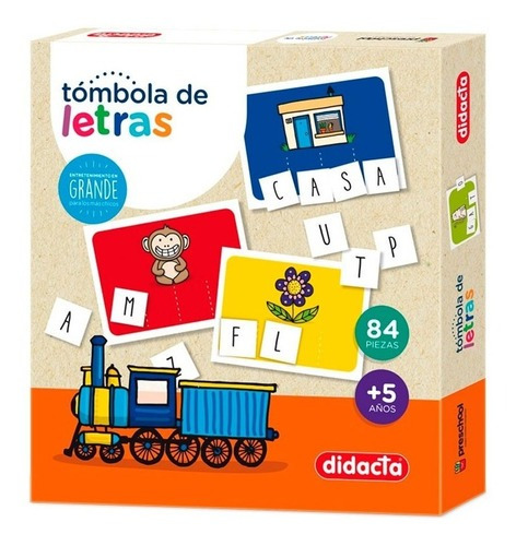 Juego De Mesa Infantil Tómbola De Letras - Didacta