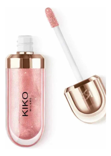 Lip Gloss Hydra 3d Kiko Milano Cor 43 Timeless Rose Acabamento Brilhante Cor Rosa-claro