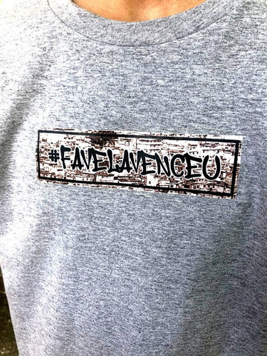 Imagem 1 de 3 de Camiseta T-shirt Favela Venceu Zero Lifestyle