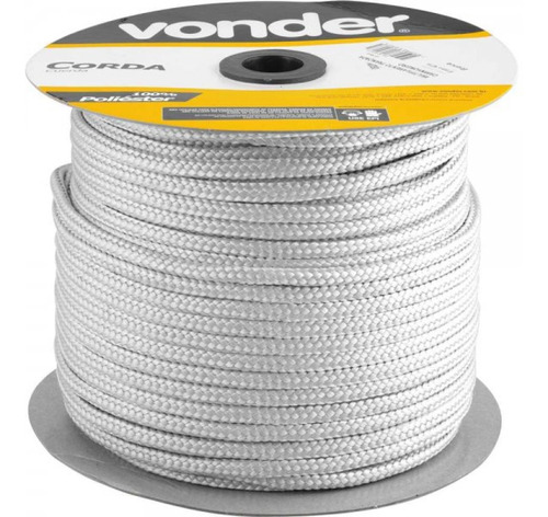 Corda Multifilamento Trançada, 10 Mm C/ 147 Mts Vonder