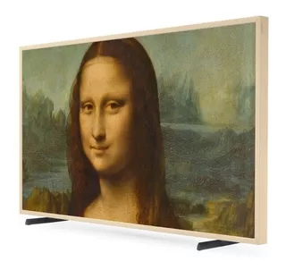Smart Tv Samsung The Frame Qled 4k 55'' + Marco Beige
