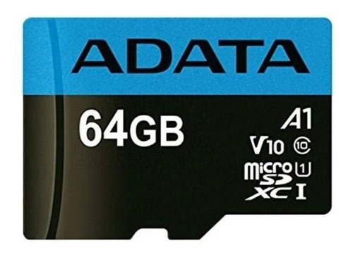 Memoria Flash Adata Premier 64gb Microsdxc Clas 10 Adaptador