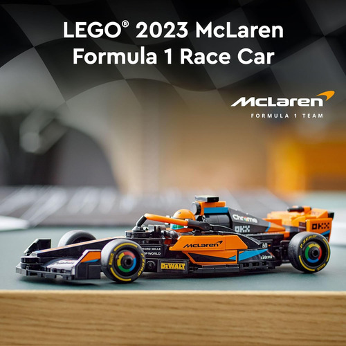 Lego Speed Coche De Carreras De Fórmula 1 Mclaren 2023 76919