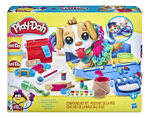 Set Masas Play Doh Kit Veterinario F3639