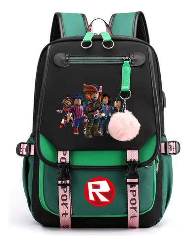 A Juego Roblox Mochila Bolsas For Portátil 3piezas/set 01