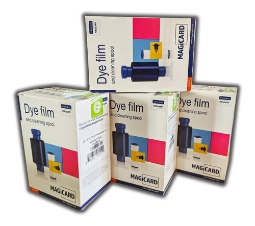 Cinta Magicard Dye Film And Cleaning Spool Ma300ymcko