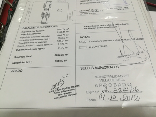 Imagen 7 de 9 de Venta Estructura De Hormigón. 8 Departamentos, Villa Gesell