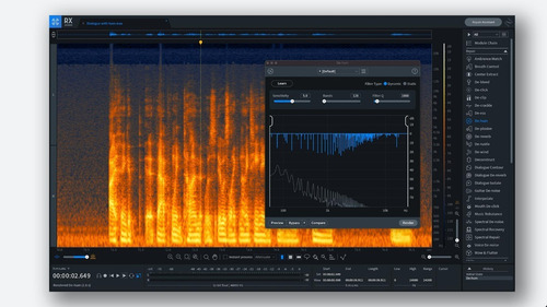 Imagem 4 de 4 de Izotope Rx 9 Advanced | Melhor Plugin Para Reparo De Audio