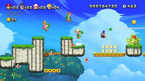 Imagen 5 de 6 de New Super Mario Bros. U Deluxe Super Mario Standard Edition Nintendo Switch Físico