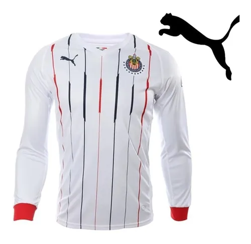 Jersey chivas 2020 manga larga sales