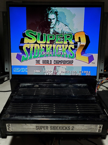 Super Sidekicks 2 Mvs Original Neogeo Jamma Arcade Capcom (Usado)