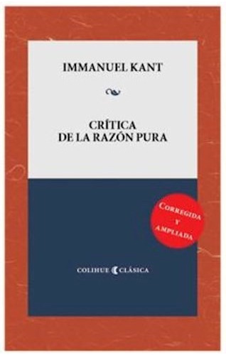 Critica De La Razon Pura [corregida Y Ampliada] (coleccion