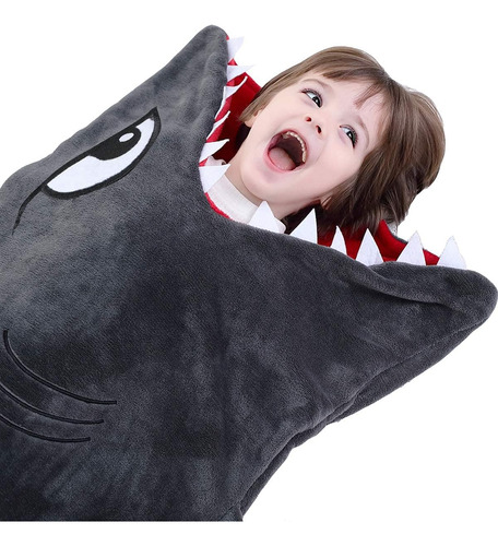 Cozybomb Shark Tails Animal Blanket For Kids - Cozy Smoot...