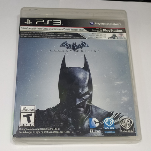 Batman: Arkham Origins  - Español  Ps3 Físico 