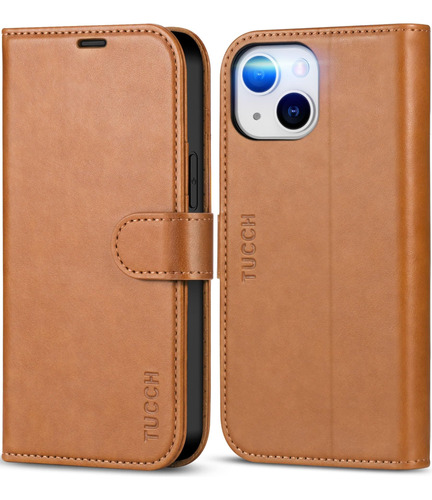 Funda Tucch Para iPhone 13- Marrón Claro