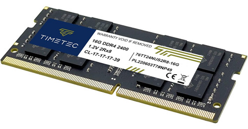 Timetec 16gb Ddr4 2400mhz Pc4-19200 No-ecc Sin Búfer 1....