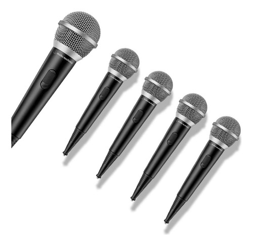 5x Microfone Audio-technica Atr1200x Unidirecional Dinâmico