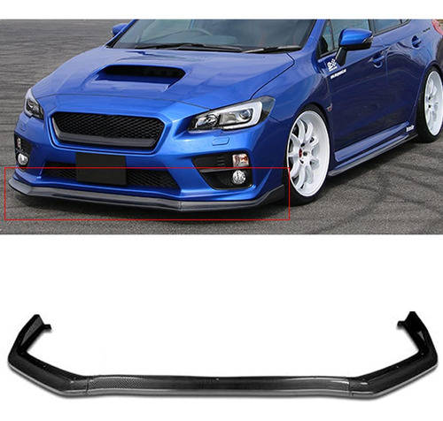 Kit De Cuerpo De Labio Delantero Para Subaru Wrx Sti 2015-20