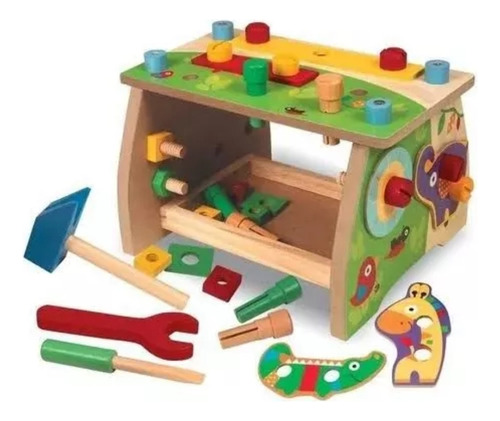 Kidz Time Premium Mesa De Herramientas 30 Piezas 