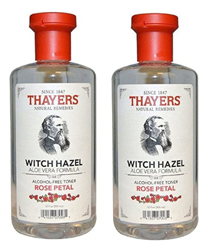 Thayers Zrzxkw  Alcohol Pétalos De Rosa Hamamelis A