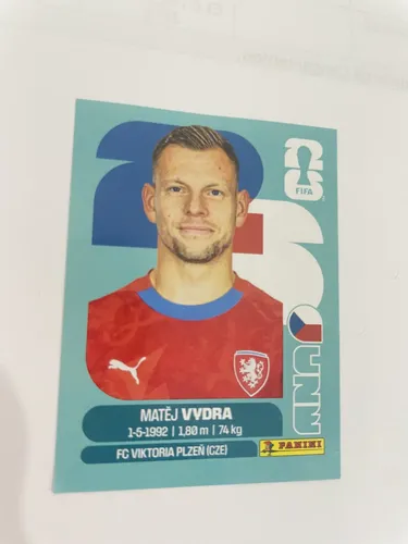 Figurinha República Tcheca Avulso Panini Album Copa Mundo 26