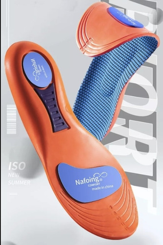 Plantilla Deportiva Futbol Pádel Impacto Pie Descanso Unisex