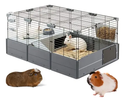 Jaula Modular Conejos Cobayos Roedores Ferplast Habitat