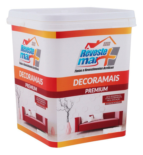 Tinta Premium Decora Fosco Reveste Mais 3,6L