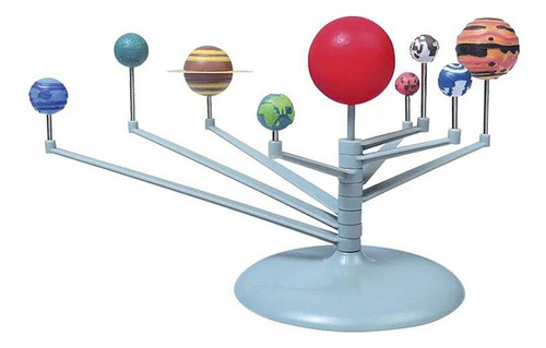 Juguete De Bricolaje Para Niños, Modelo De Sistema Solar Ens