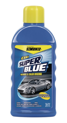 Cera Super Blue Revive El Color Original