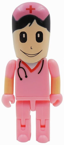 Pink Nurse 2.0 Unidades Flash Usb Para Hospital Para Enfe...