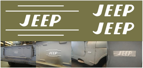 Calcomanías Logo Jeep!!!