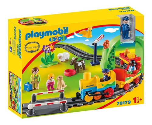 Playmobil 123 70179 Mi Primer Tren Con Figuras Y Animales