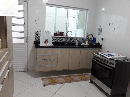 Imagem 7 de 26 de Lindo Sobrado Com Área Gourmet E Churrasqueira Com 03 Dorms E 01 Suíte 02 Vagas Na Patriarca Vagas - Sb00264 - 69871766