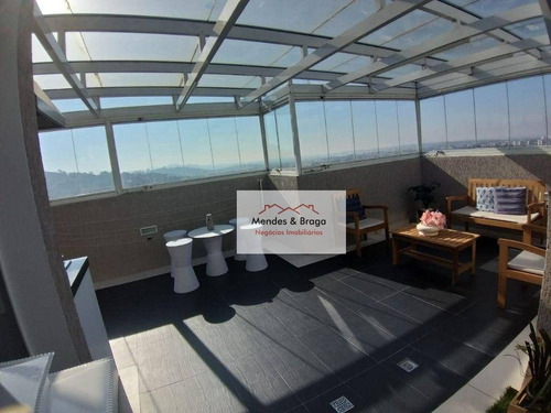Imagem 28 de 30 de Cobertura Com 3 Dormitórios À Venda, 112 M² Por R$ 647.000,00 - Jardim Las Vegas - Guarulhos/sp - Co0031