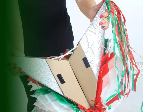 Piñata Plegable Estrella De 5 Picos Tradicional Piñata2go Tp