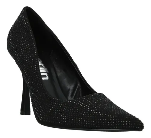 Zapatillas negras con brillos hotsell