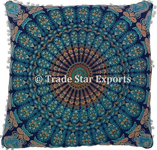 Trade Star Exports 26 X 26 Mandala Euro Sham, Funda De Almoh