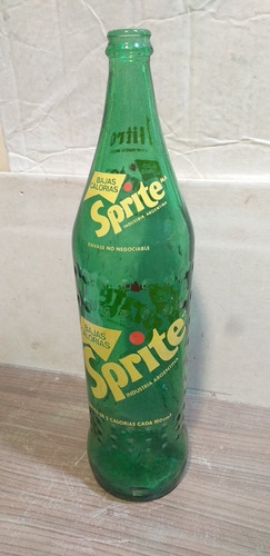 Antigua Botella De Gaseosa Sprite Bajas Calorías Un Litro