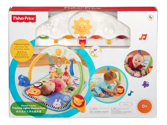 Gimnasio Bebe Musical Luces De Colores Fisher Price