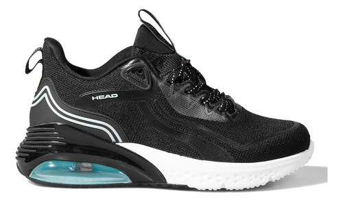 Zapatillas Head Shangai Ii Negro Aqua Hombre