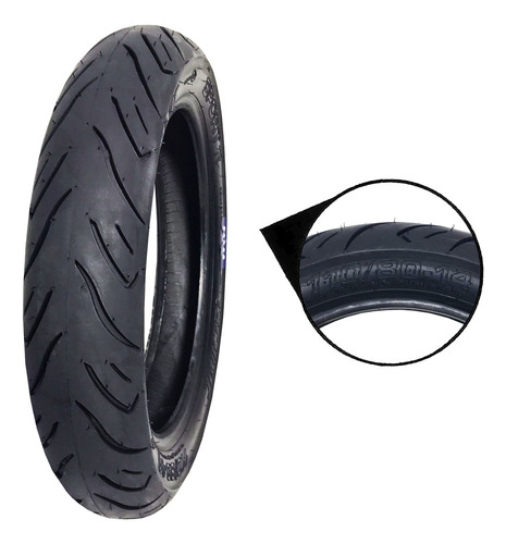Pneu Moto Technic Aro 14 110/80-14 59p Traseiro Sport R