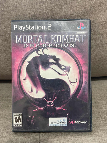Mortal Kombat Deception Ps 2 Completo (Usado)