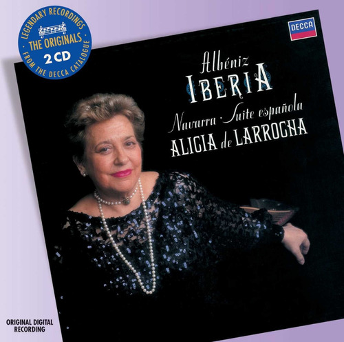 Albeniz - Iberia Navarra Suite Española - Larrocha - 2 Cds.