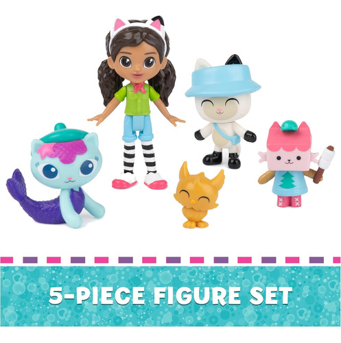 Set De Figuras Campamento Gabby's Viajeros Casa De Muñecas