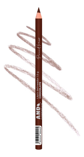 Lápiz Delineador Para Cejas Maquillaje Ojos And Profesional Color Chocolate