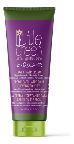 Little Green Crema Para El Cabello Rizado Para Niños, Anti.