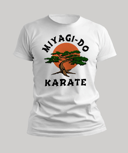 Remera Miyagi Do Karate Colores Vibrantes
