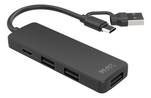 Adaptador Hub Usb-c Select Sound 4 Puertos Usb